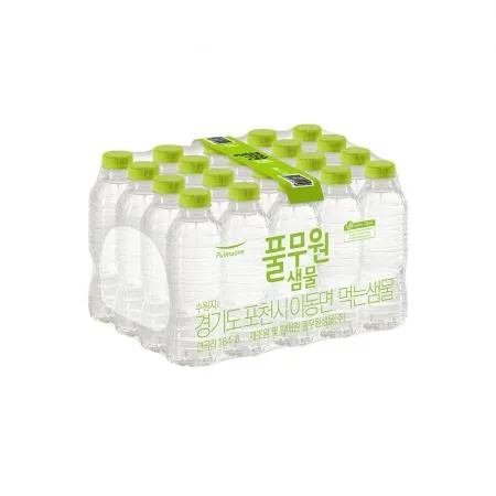 풀무원 생수 무라벨 330ml x 40병 이미지