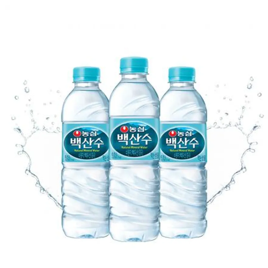 백산수 생수 유라벨 500ml x 40병 이미지