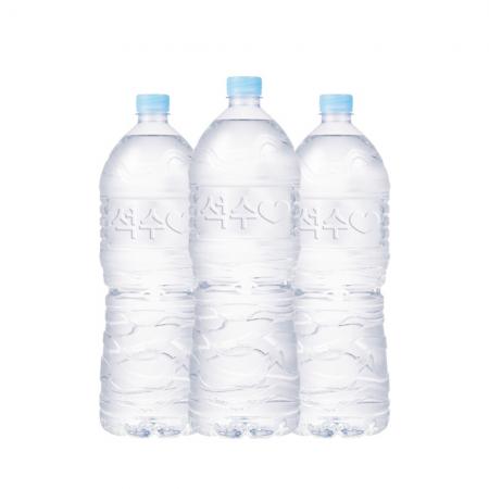 석수 생수 무라벨 2L x 6병 물 샘물 - 최저가 사업자 식자재 | 식봄