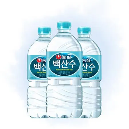 백산수 생수 유라벨 1L x 36병