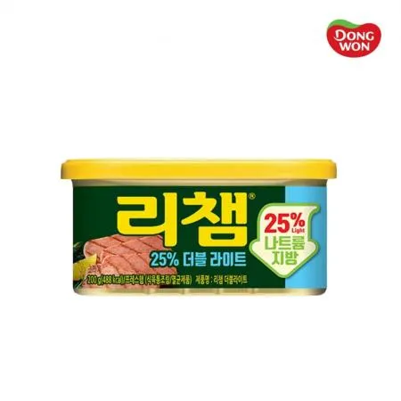 [동원] 리챔 더블라이트 200g x 18개 (오늘출발+무배) 동원 캔 햄 스팸 이미지