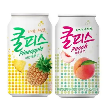 쿨피스 복숭아 24캔+ 파인애플24캔 CAN 음료