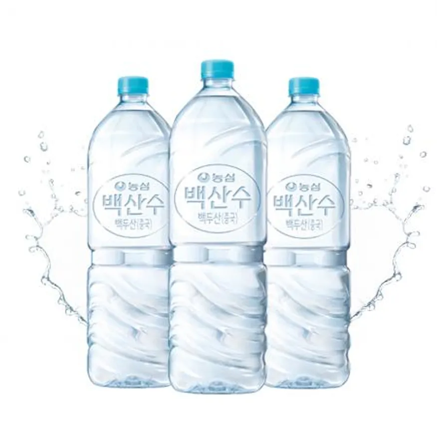 백산수 생수 무라벨 2L x 24병 이미지