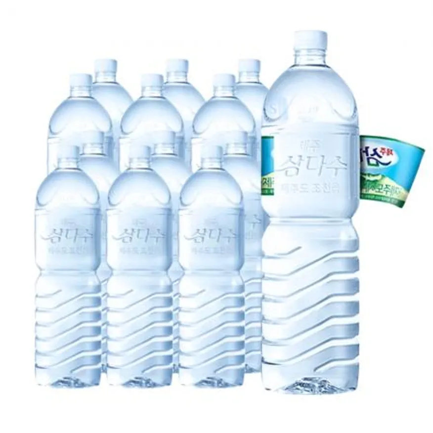 삼다수 무라벨 생수 2L x 18개 먹는샘물 이미지