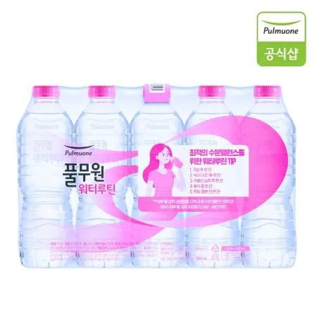풀무원샘물 워터루틴 생수 500mlx20개 (무료배송+당일출고) 물