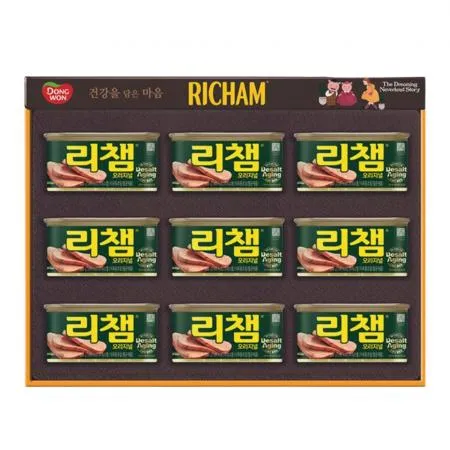 [동원] 2027 참치선물세트 리챔  g9호 1세트 직장인선물세트 명절선물세트