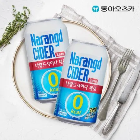 나랑드사이다 345ml 캔 24입 1박스
