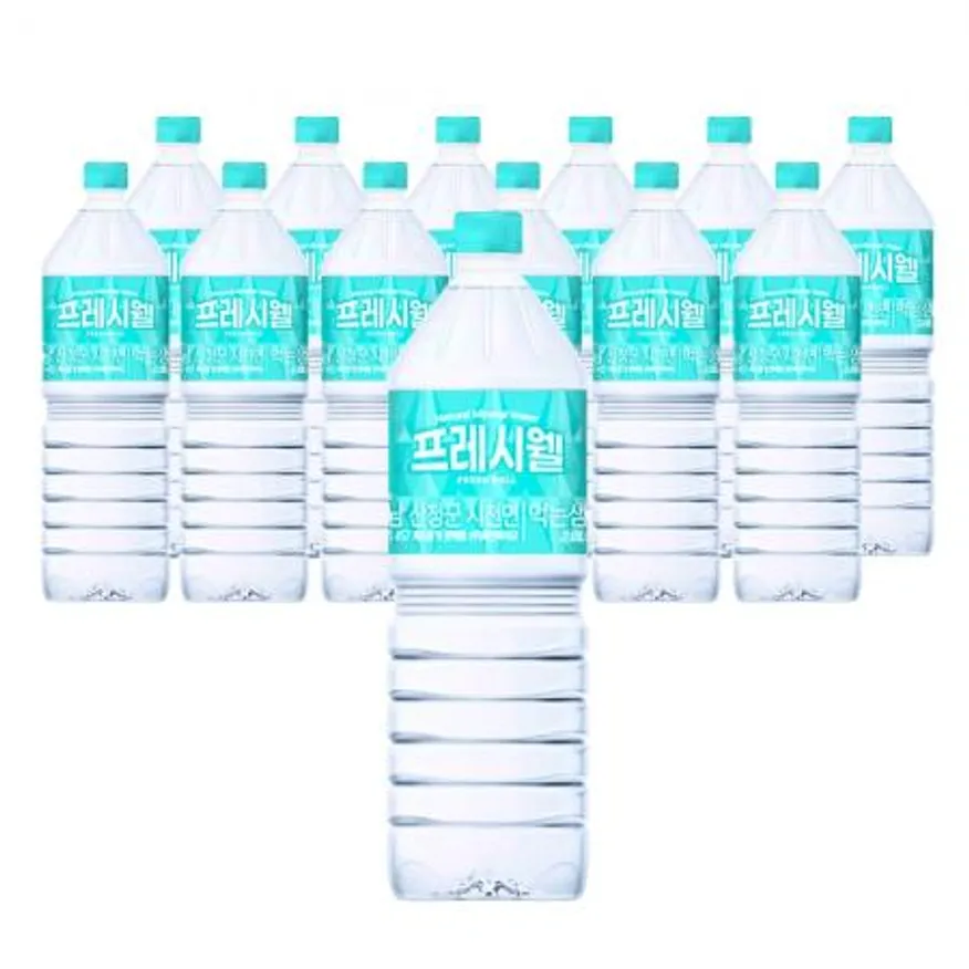 프레시웰 PH8.2약알칼리수 2Lx12개 생수 샘물 이미지