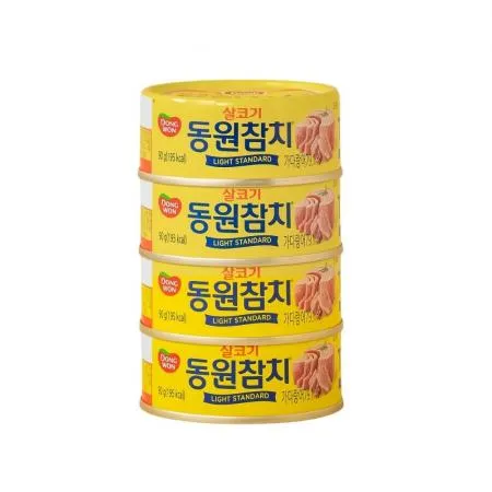 [동원] 살코기참치 90g X 4캔 참치 동원 캔