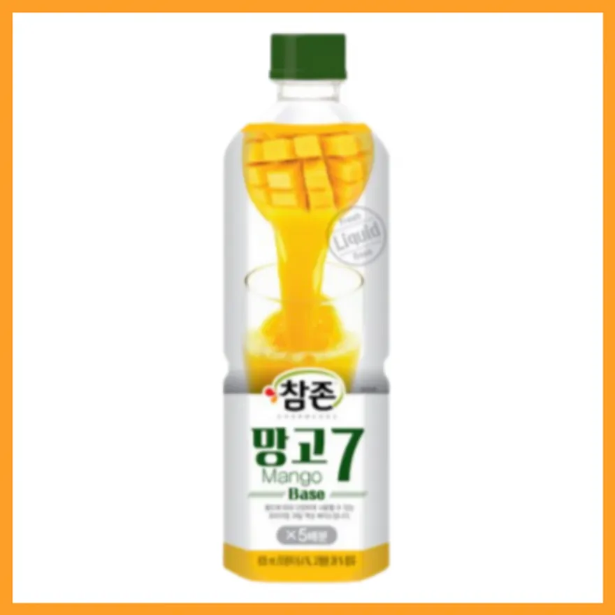 참존 망고 원액 음료 베이스 835ml 1개 이미지