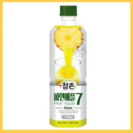 참존 파인애플 원액 음료 베이스 835ml 12개