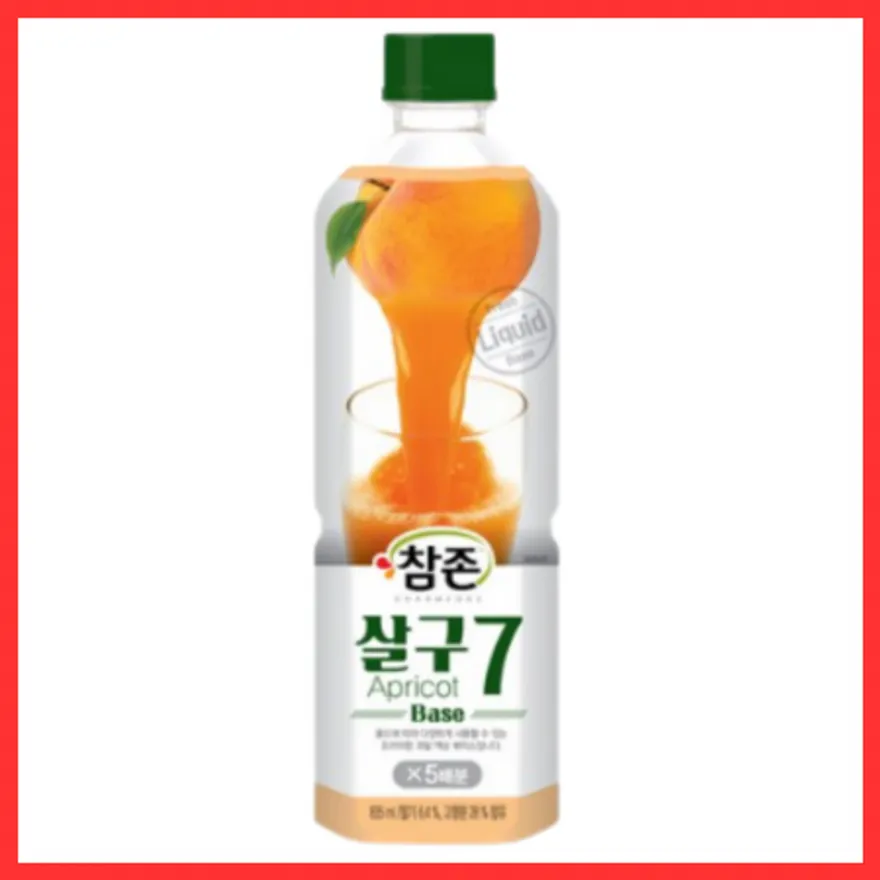 참존 살구 원액 음료 베이스 835ml 1개 이미지
