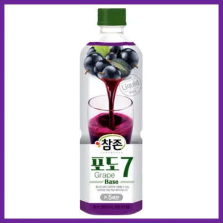 참존 포도 원액 음료 베이스 835ml 12개