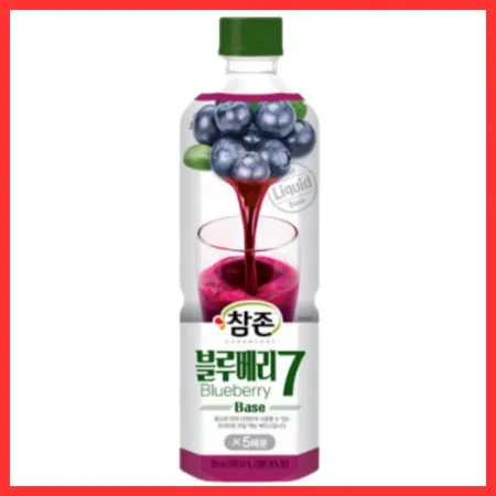 참존 블루베리 원액 음료 베이스 835ml 12개