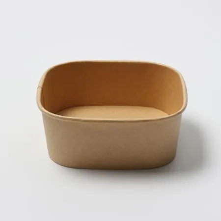 [BR] JH-BS-1200B 샌드위치 용기 (1200ml/크라프트/정사각) 300개 세트 이미지