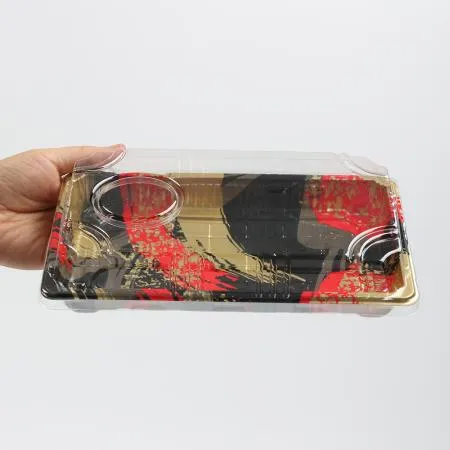 [BR] 초밥용기 (레드골드/ XYW-07) 400개 세트 이미지