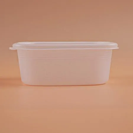[DSL]  사각 죽용기 본죽용기 대형 (920ml/반투명) 500개 세트 이미지