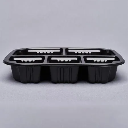[DSL] SW-19153-5A 실링용기 5칸 (500ml/블랙) 900개 이미지