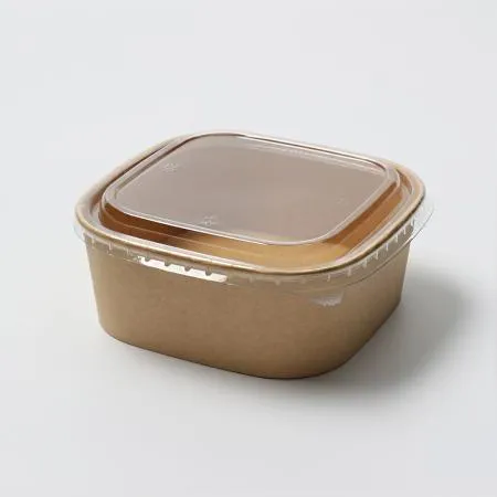 [BR] JH-BS-1200B 샌드위치 용기 (1200ml/크라프트/정사각) 300개 세트 이미지