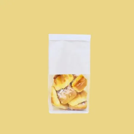 틴타이 봉투 소 백색 화이트 대량 1박스 1000개 윈도우 스탠드 와이어 창봉투 반투명 빵봉투