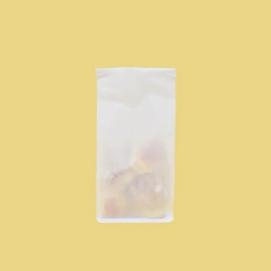 틴타이 봉투 소 백색 화이트 대량 1박스 1000개 윈도우 스탠드 와이어 창봉투 반투명 빵봉투 이미지