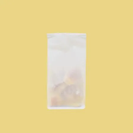 틴타이 봉투 소 백색 화이트 대량 1박스 1000개 윈도우 스탠드 와이어 창봉투 반투명 빵봉투 이미지