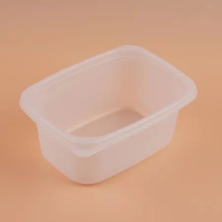 [DSL]  사각 죽용기 본죽용기 특대형 (1050ml/반투명) 500개 세트 이미지