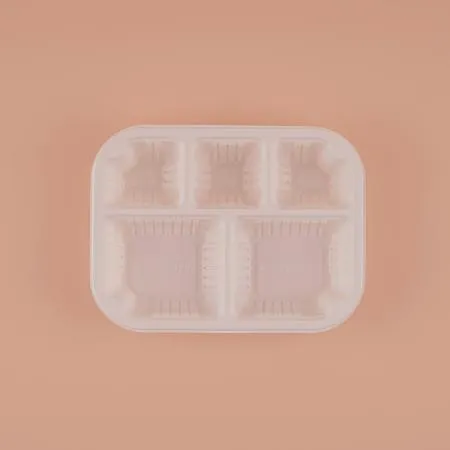 [DSL]  SW-19153-5A 실링용기 5칸 (500ml/백색) 900개