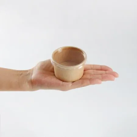 [BR] 3oz (3온스) 친환경 원형 소스컵 (90ml/크라프트) 2000개 세트 이미지