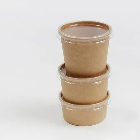 [BR] 3oz (3온스) 친환경 원형 소스컵 (90ml/크라프트) 2000개 세트 이미지