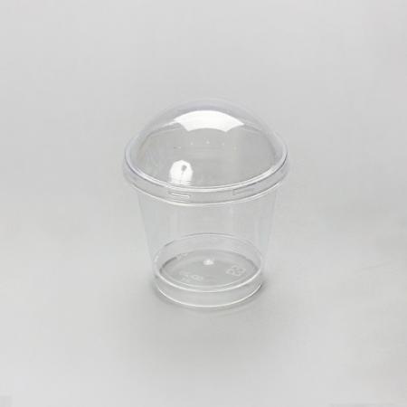 [BR] 디저트 간식 푸딩용기 GD-20  (180ml/투명/PS) 500개 세트 이미지