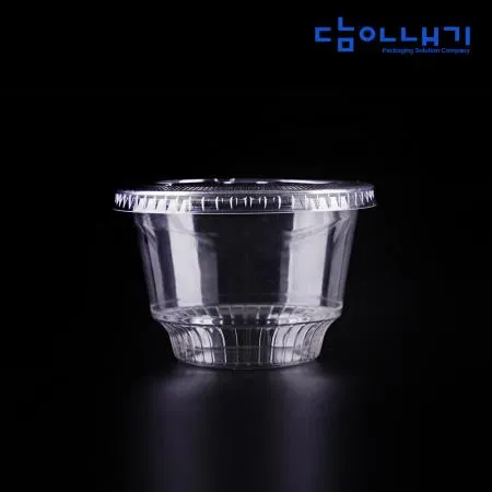 [BR]  DC10W 10온스 디저트 푸딩컵 용기 (DC10W/38ml/투명) 1000개 세트