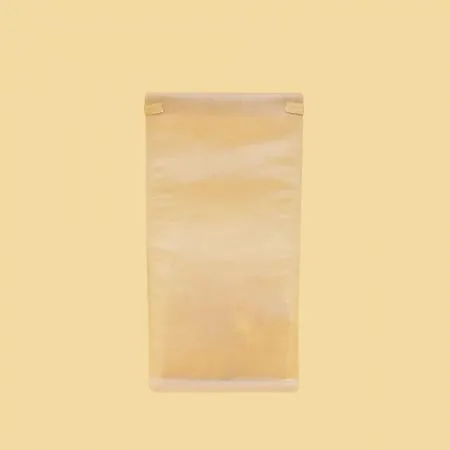 틴타이 봉투 소 크라프트 대량 1박스 1000개 윈도우 스탠드 와이어 창봉투 반투명 빵봉투 이미지