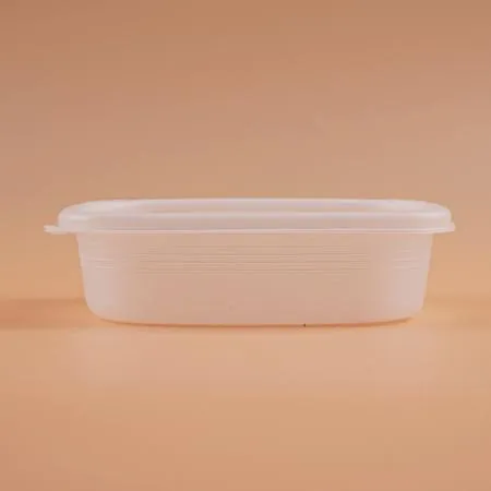 [DSL]  사각 죽용기 본죽용기 소형 (550ml/반투명) 500개 세트 이미지