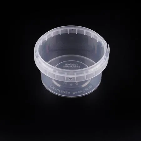 [BR] T95-210E  원형 잠금용기 (210ml/투명) 500개 세트