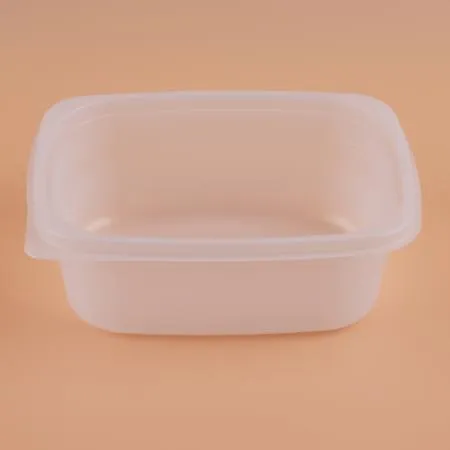 [DSL]  사각 죽용기 본죽용기 대형 (920ml/반투명) 500개 세트 이미지