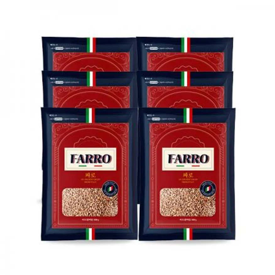 고대곡물 이탈리아 파로 밀 500g x 6봉 이미지