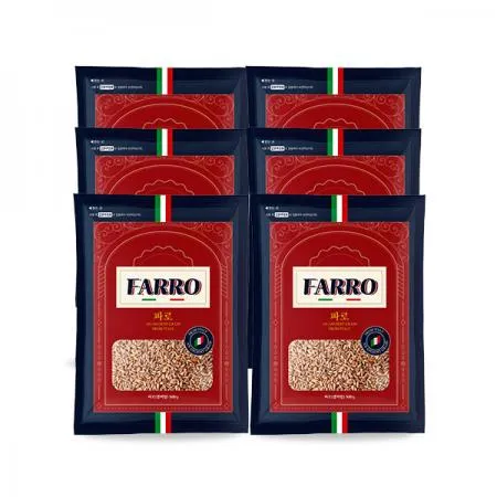 고대곡물 이탈리아 파로 밀 500g x 6봉