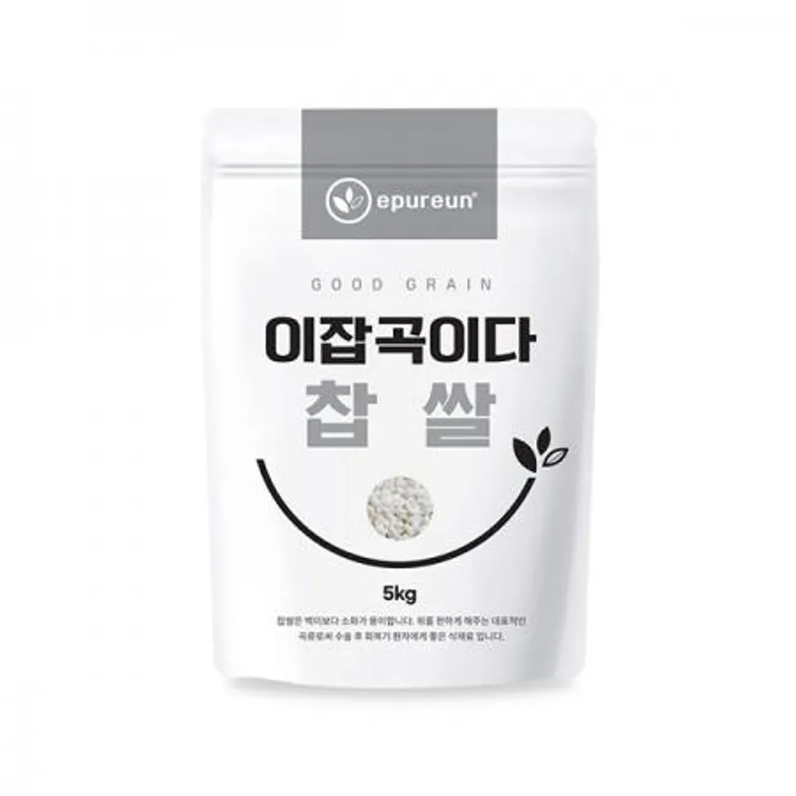 국산 찹쌀 5kg 이미지