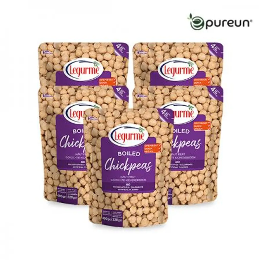 칙피스 삶은 병아리콩 400g x 5봉 이미지