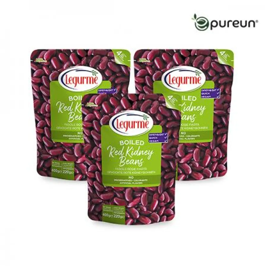 레드키드니빈 삶은 붉은강낭콩 400g x 3봉 이미지