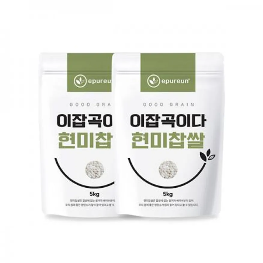 국산 현미찹쌀 5kg+5kg 이미지