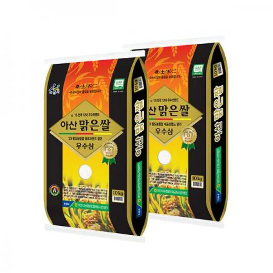 26년 햅쌀 아산 맑은쌀 달맑은 특등급 20kg 이미지