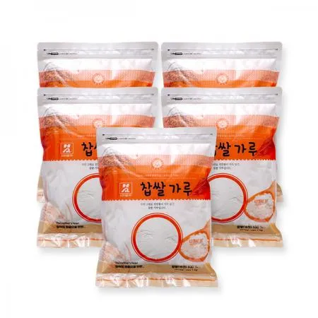 국산 찹쌀가루 1kg x 5봉