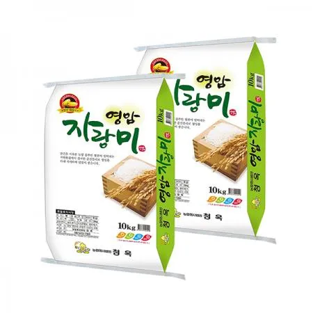 25년 햅쌀 영암 자랑미 20kg