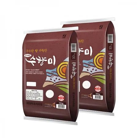 25년 햅쌀 햇살드리 골드퀸3호 수향미 10kg x 2포