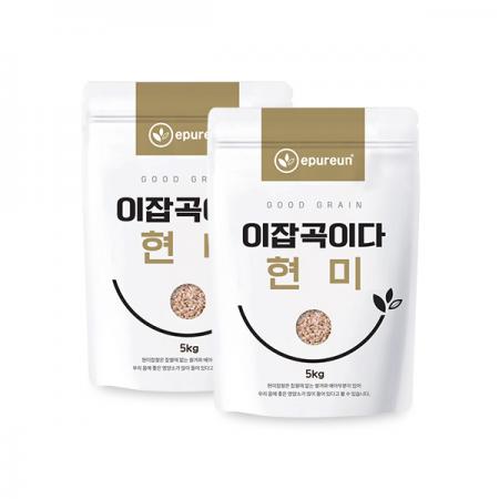 25년 햇 국산 현미 5kg x 2봉
