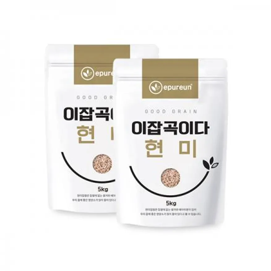 25년 햇 국산 현미 5kg x 2봉 이미지