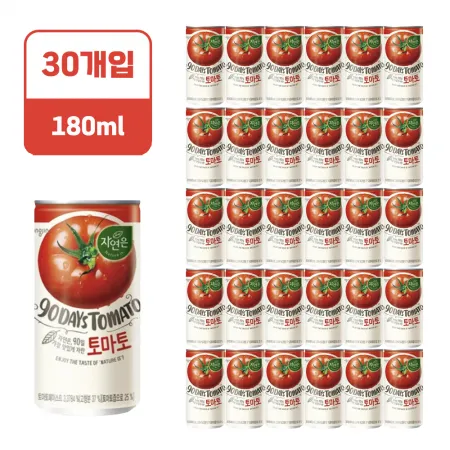 웅진 자연은 토마토 [캔,180ml*30EA/BOX]