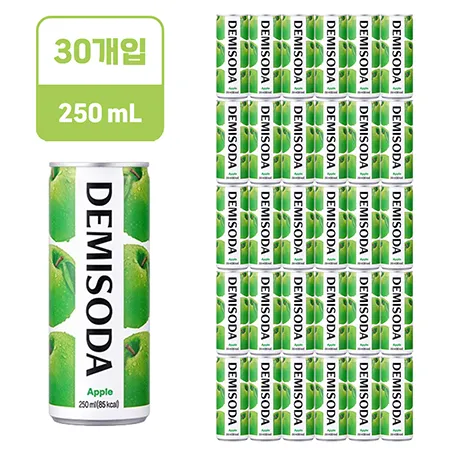 동아오츠카 데미소다 애플 [캔,250ml*30EA/BOX]